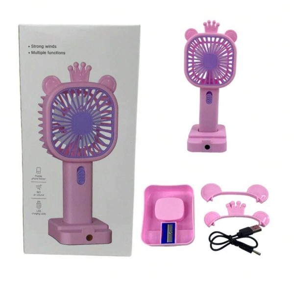 Portable Mini Fan With Sharpener