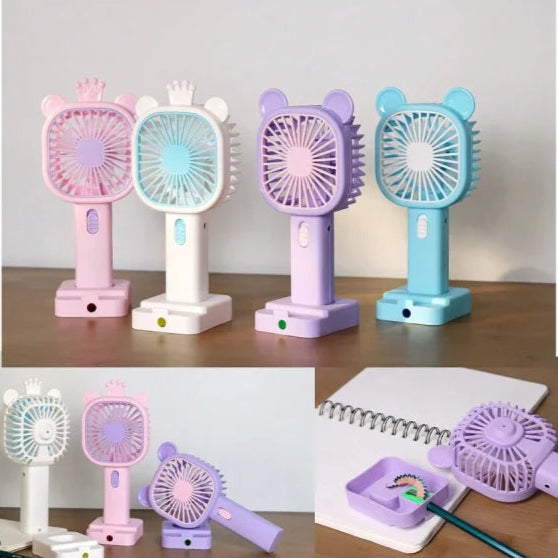 Portable Mini Fan With Sharpener