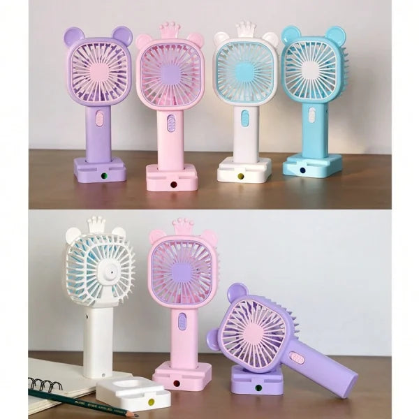Portable Mini Fan With Sharpener