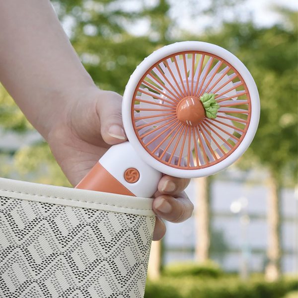 Cool Fruit Cartoon Handheld Mini Fan