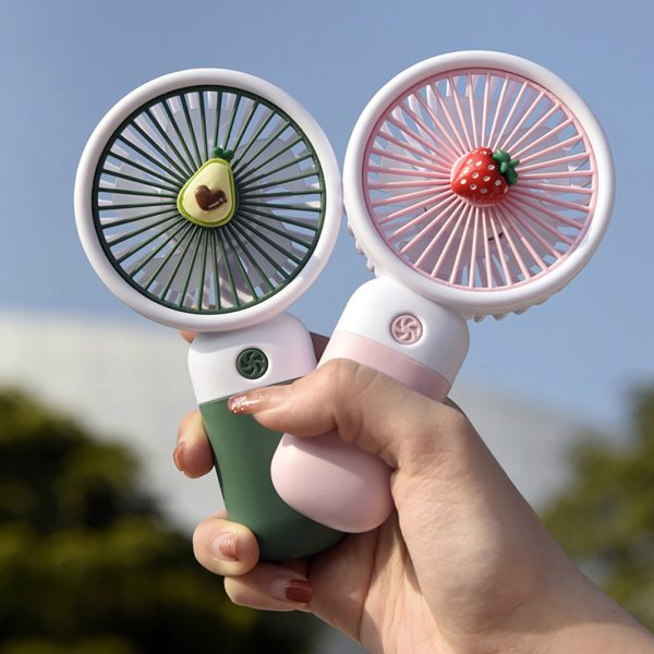 Cool Fruit Cartoon Handheld Mini Fan