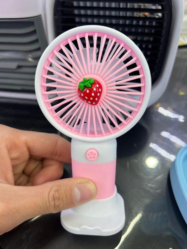 Cool Fruit Cartoon Handheld Mini Fan