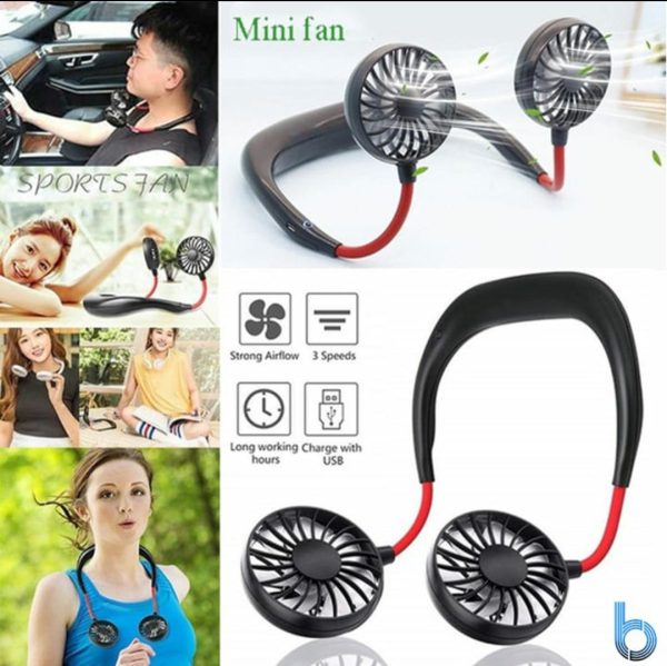 Hands-free Mini Neck Fans