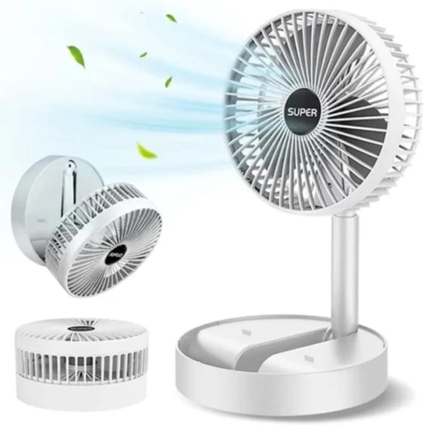 Electric Telescopic Folding Floor Silent Fan