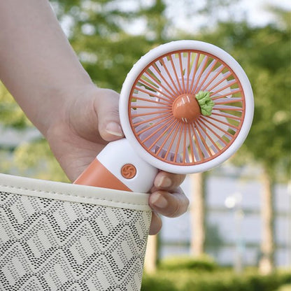 Cool Fruit Cartoon Handheld Mini Fan