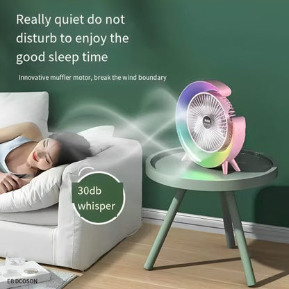 Multi-functional Led Desktop Fan