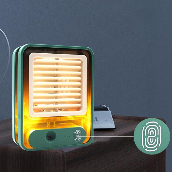 Portable Air Conditioner Fan With Mist Humidifier