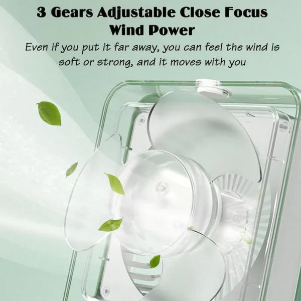 Portable Air Conditioner Fan With Mist Humidifier