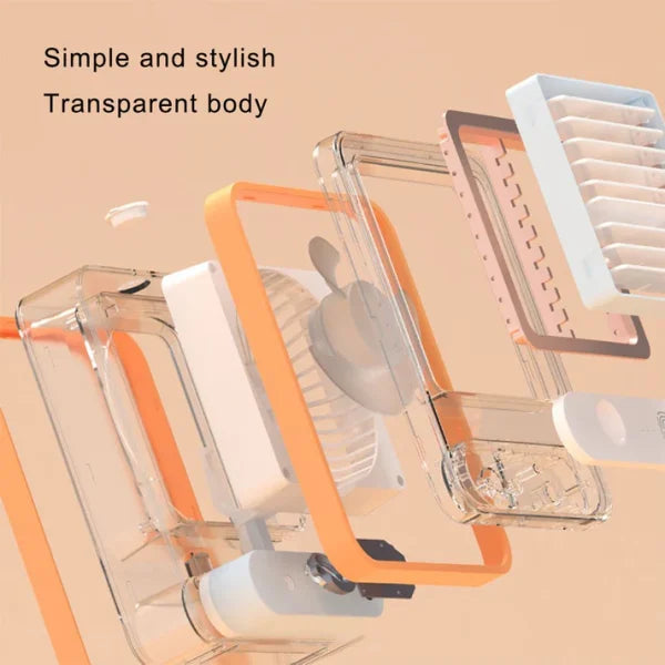 Portable Air Conditioner Fan With Mist Humidifier