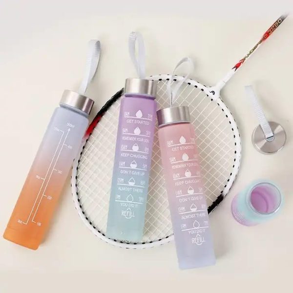 Sports Water Bottles 3 Pcs Set With